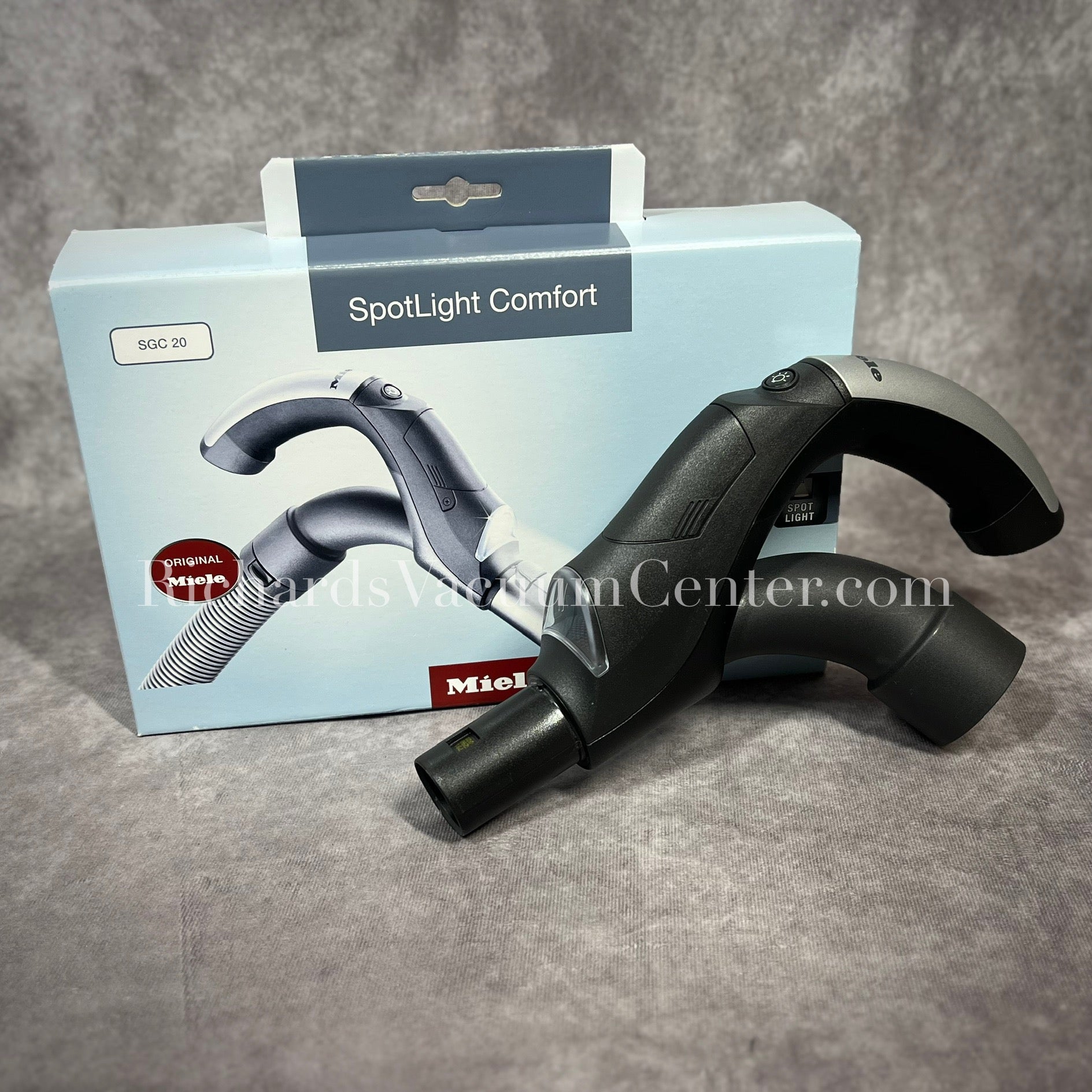 Ergonomic Handle with LED Light