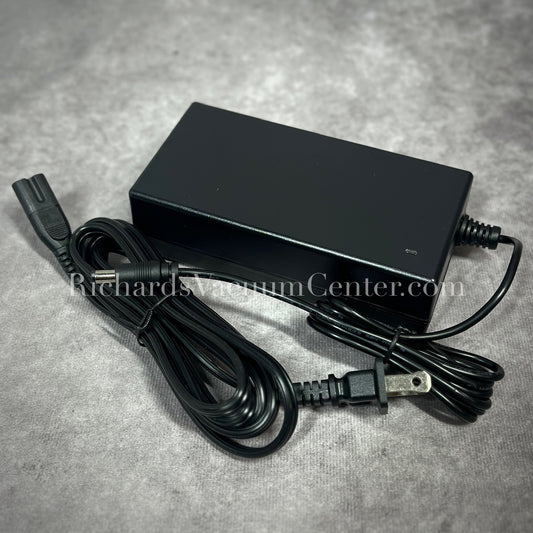 Black power adapter with cord