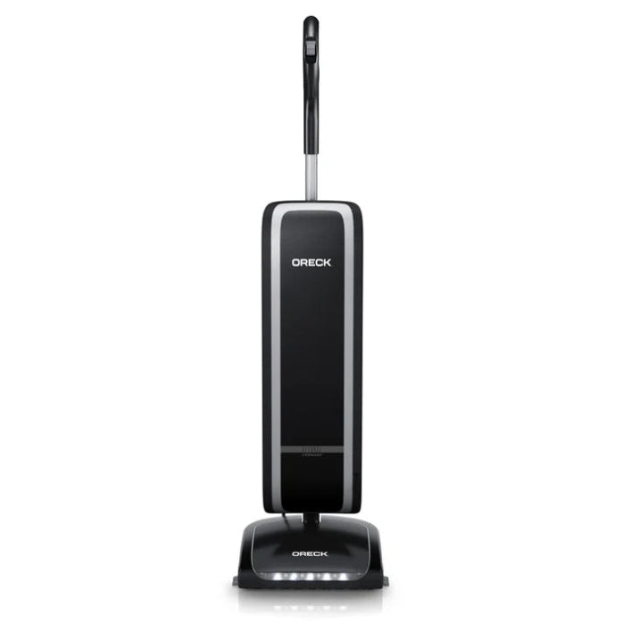 Oreck vacuum cleaner on a white background