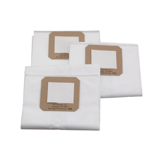 Package of 3 central vacuum bags for Vacuflo DB and Maxum models.
