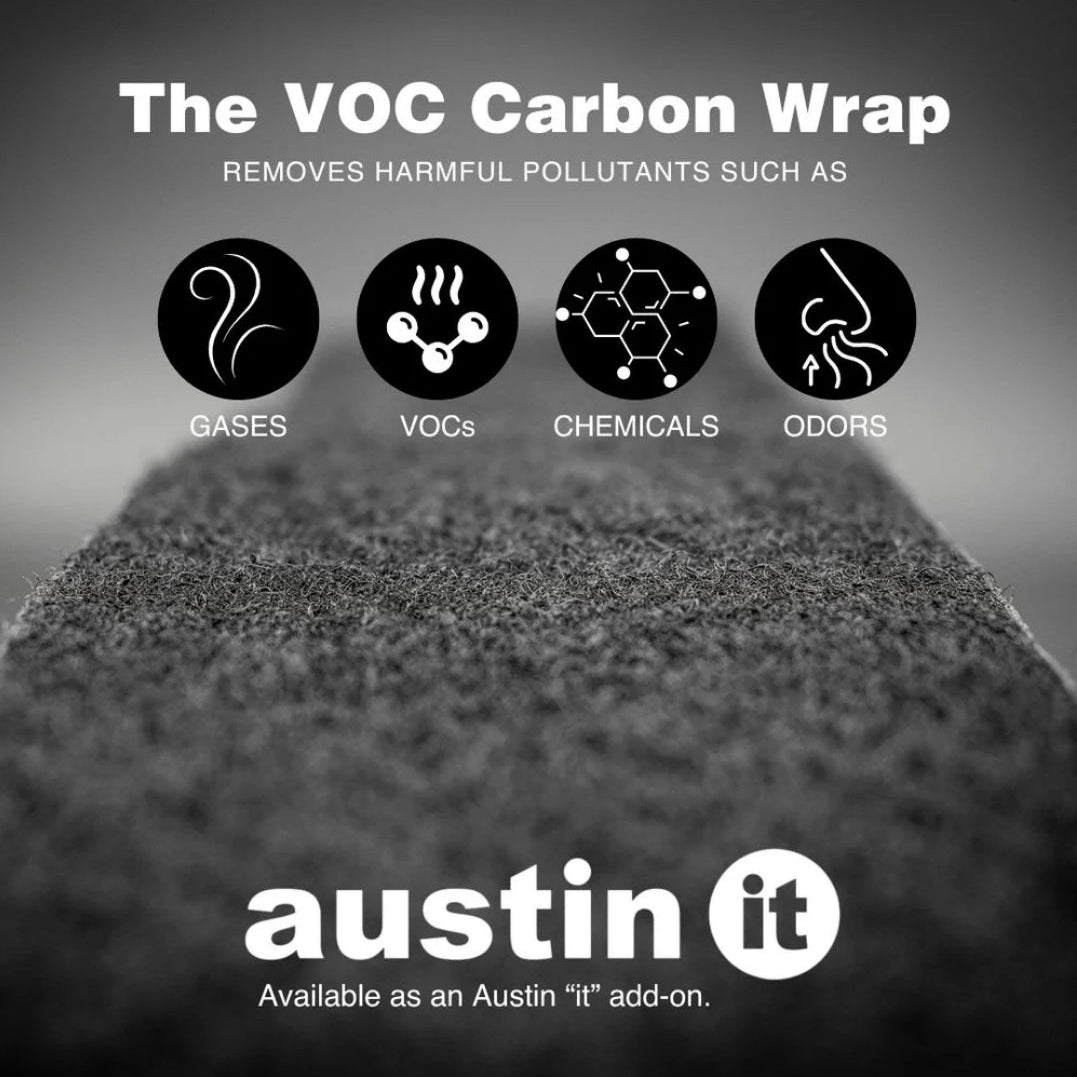 Information for the VOC Carbon Wrap for Austin Air Purifiers.